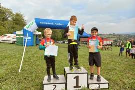 dekoracja zawodników